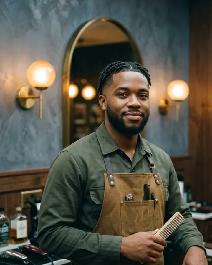 J. Okafor, barber