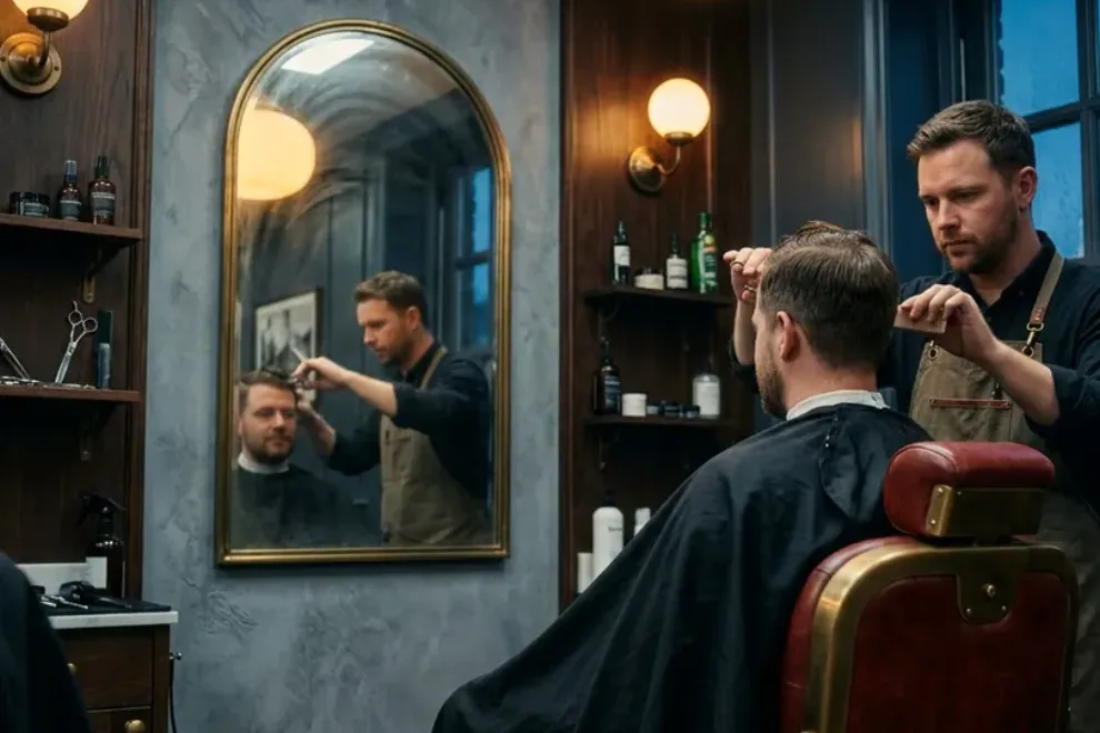 Weekday Special, Tue-Thu: Scissor cut at the mirror